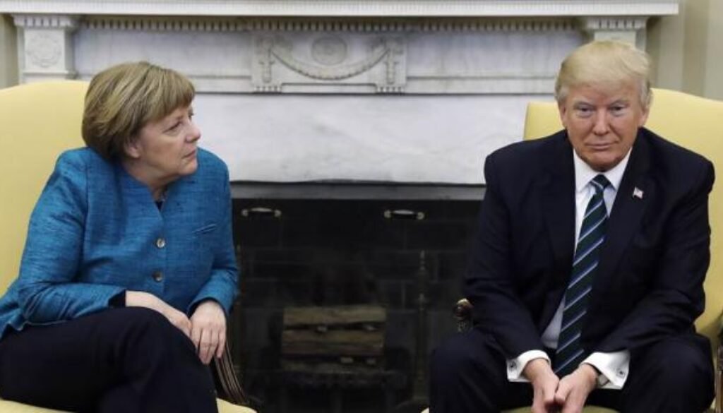 Angela-Merkel-with-Donald-Trump