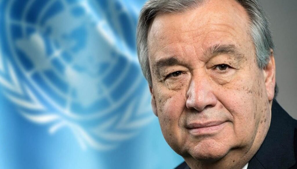secretary general of uno António Guterres